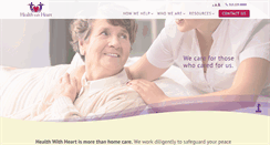 Desktop Screenshot of healthwithheart.com